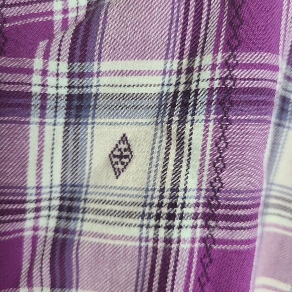 Scandia Woods Purple Button Down - Picture 6 of 10